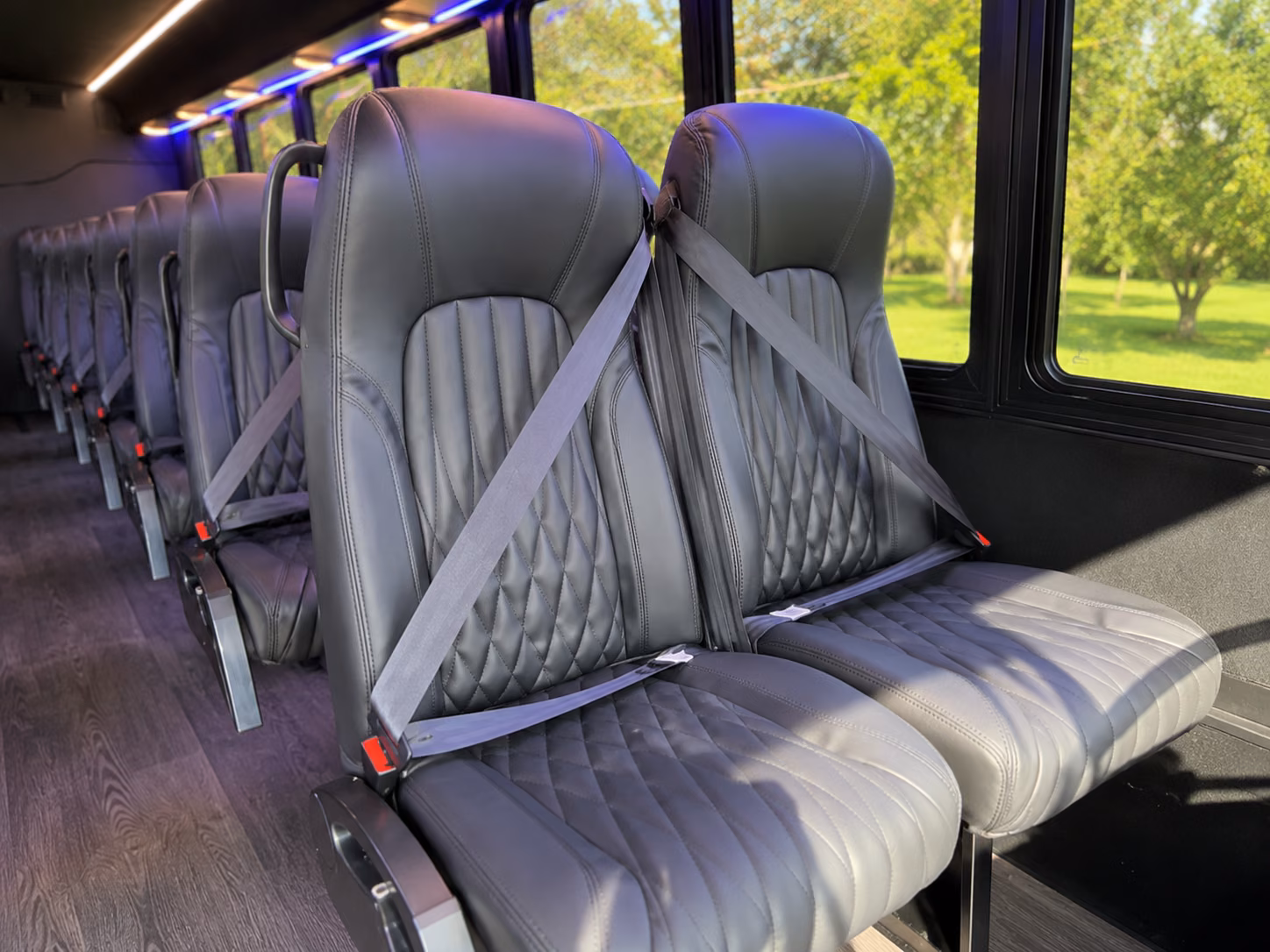 bus rentals for north las vegas weddings at aliante cannery and surrounding venues