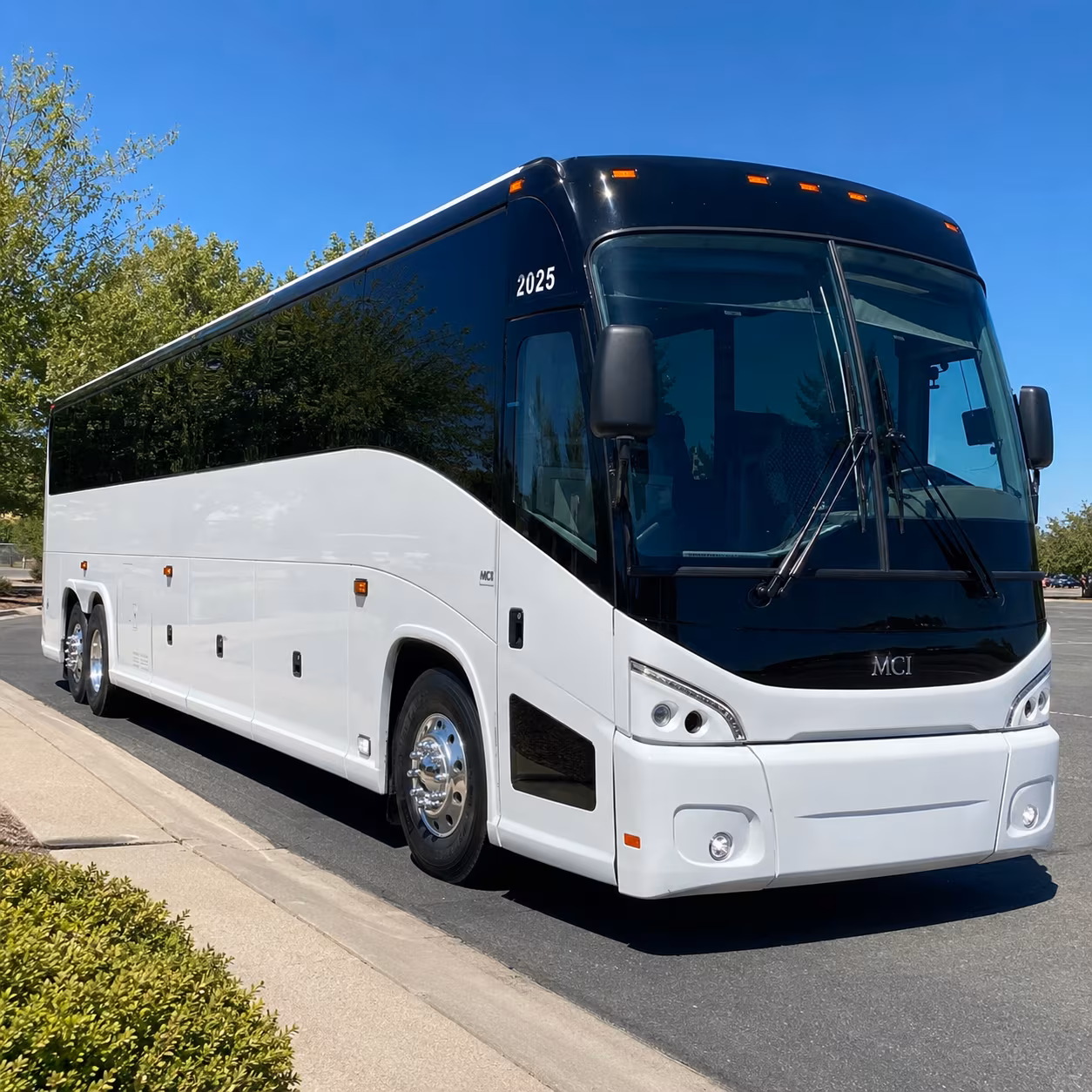 multi location employee shuttle buses across the north las vegas valley