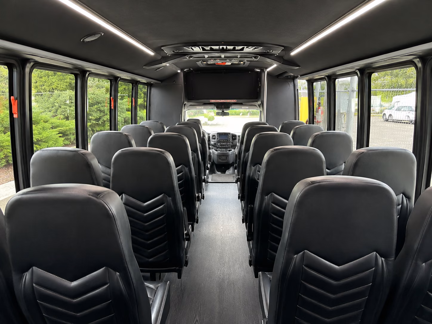 north las vegas 15 passenger minibus interior