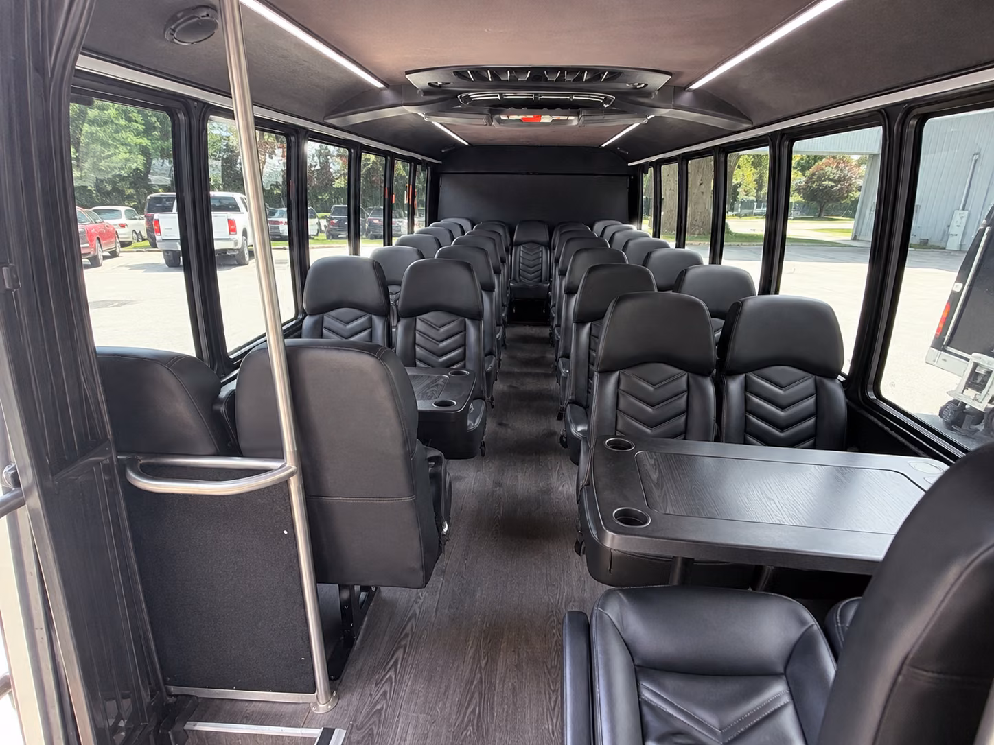 north las vegas 18 passenger minibus inside