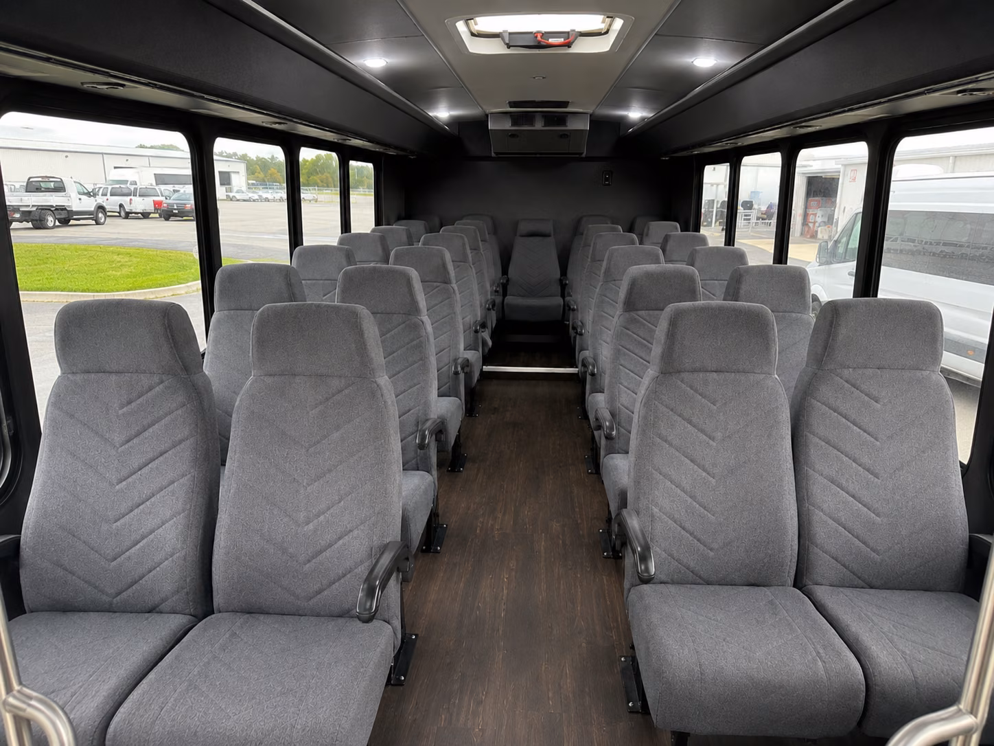 north las vegas 18 passenger minibus interior