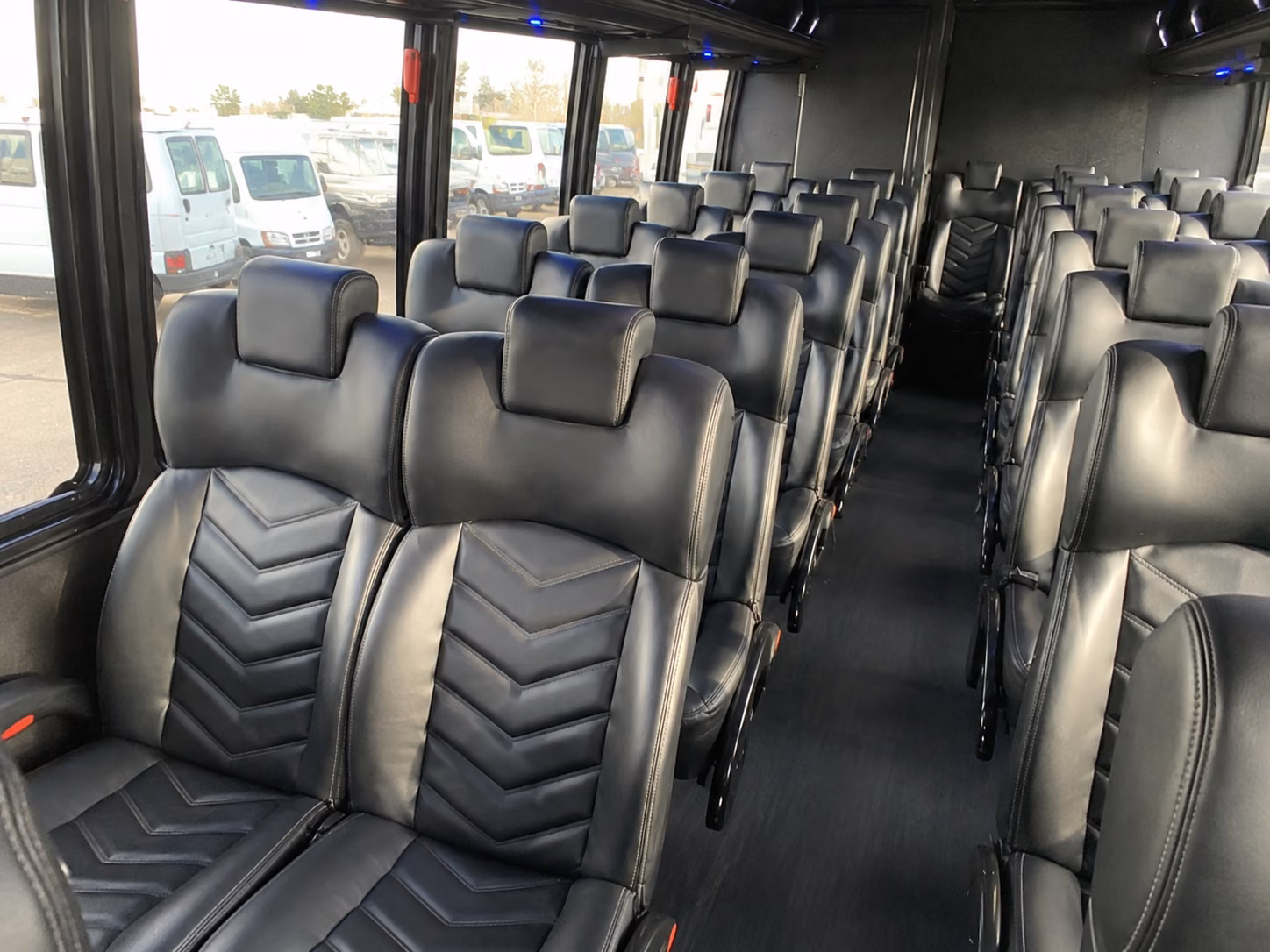 north las vegas 20 passenger minibus interior