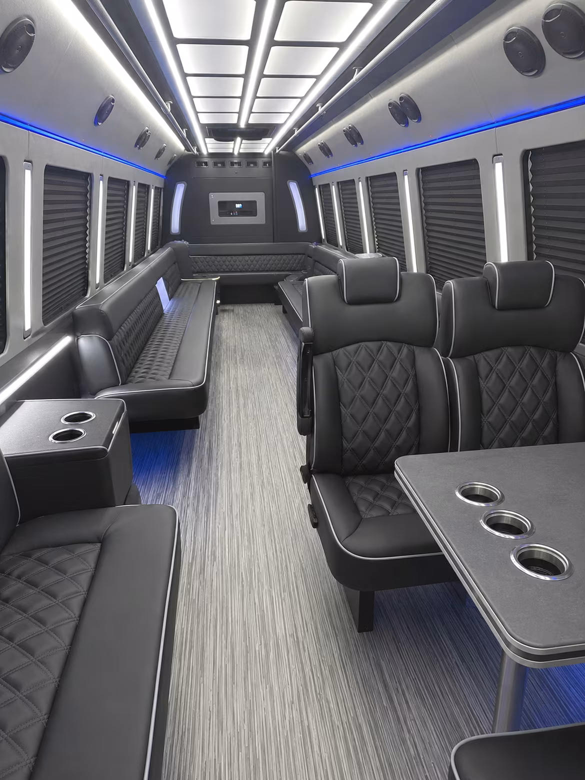 north las vegas 25 passenger party bus inside
