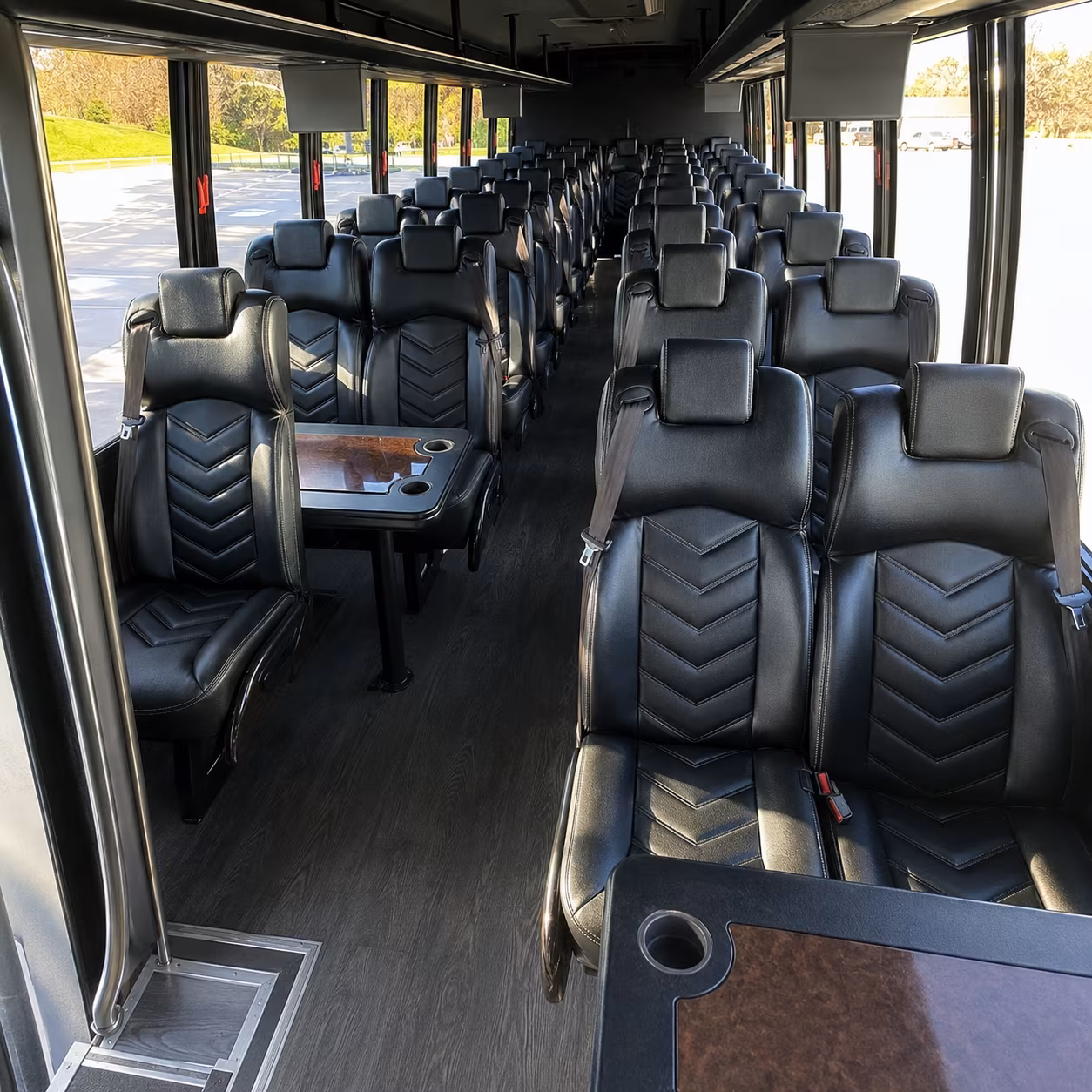 north las vegas 28 passenger minibus inside