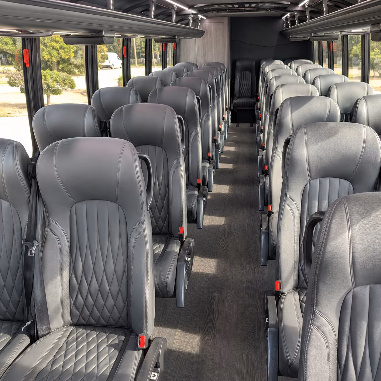 north las vegas 28 passenger minibus interior