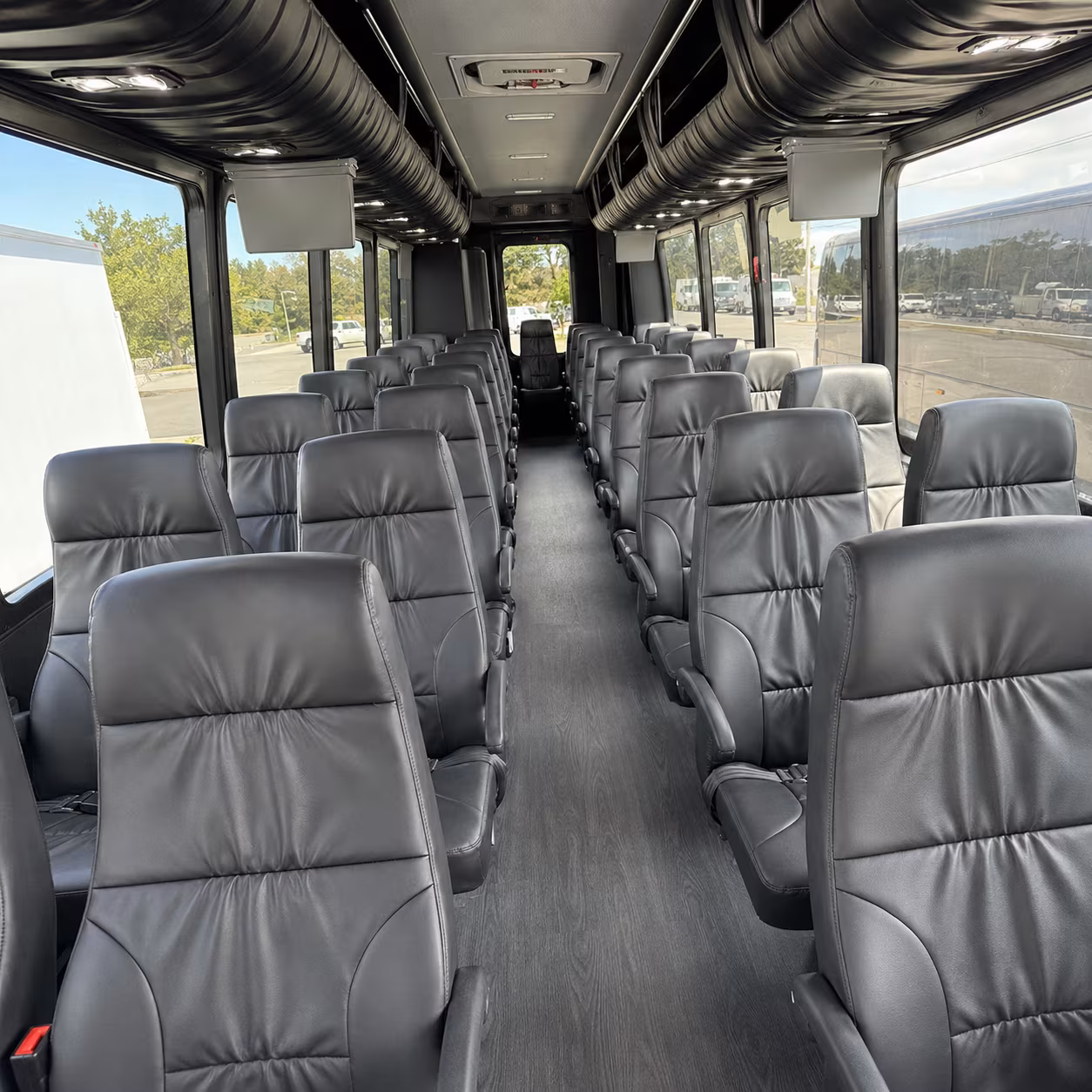 north las vegas 30 passenger minibus interior