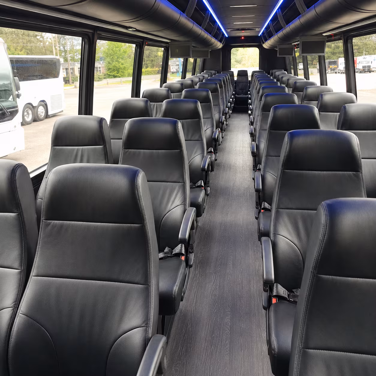 north las vegas 35 passenger minibus interior