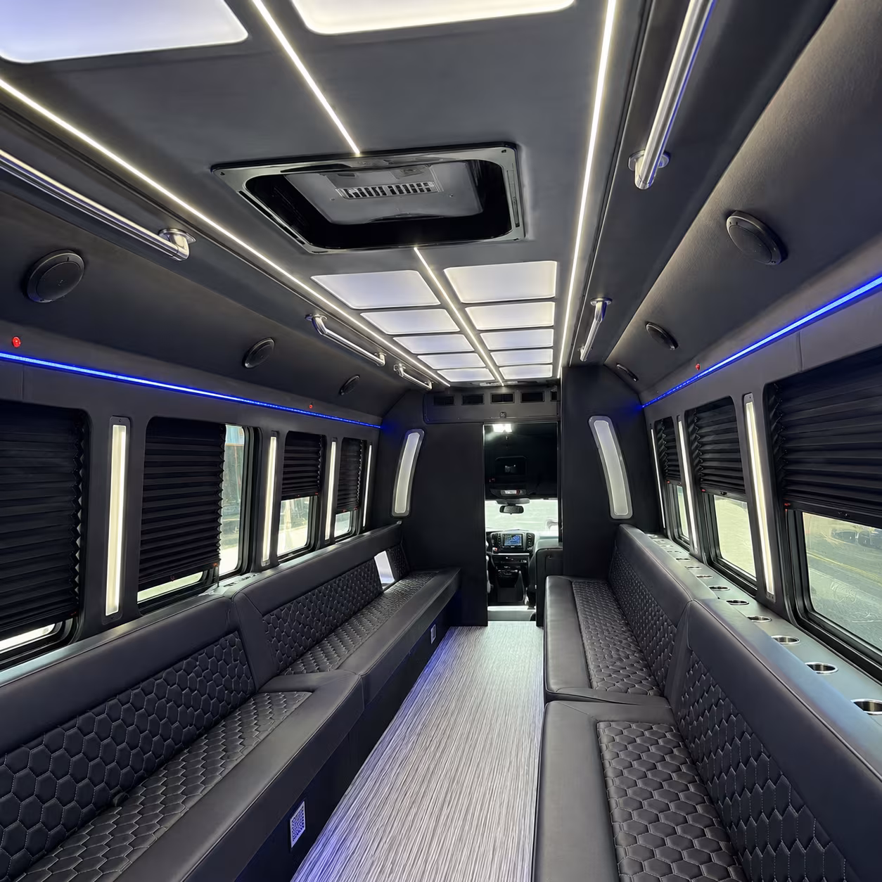 north las vegas party bus interior