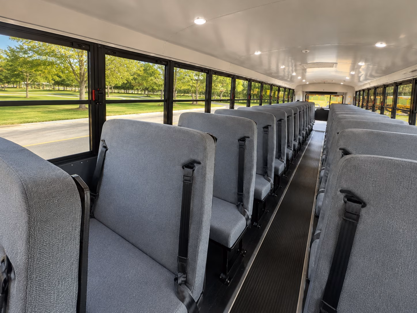 north las vegas school bus inside