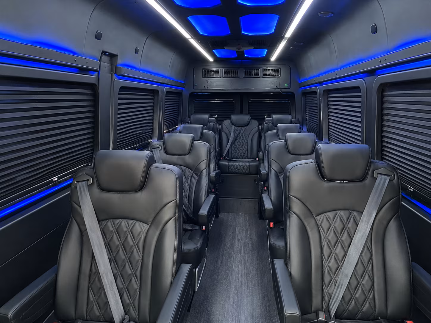 north las vegas sprinter van with driver interior