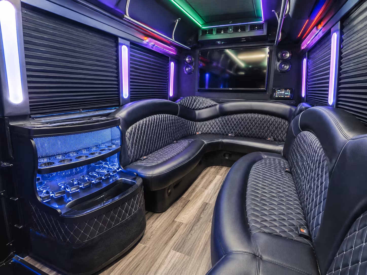 party buses for raiders games and tailgates at allegiant stadium