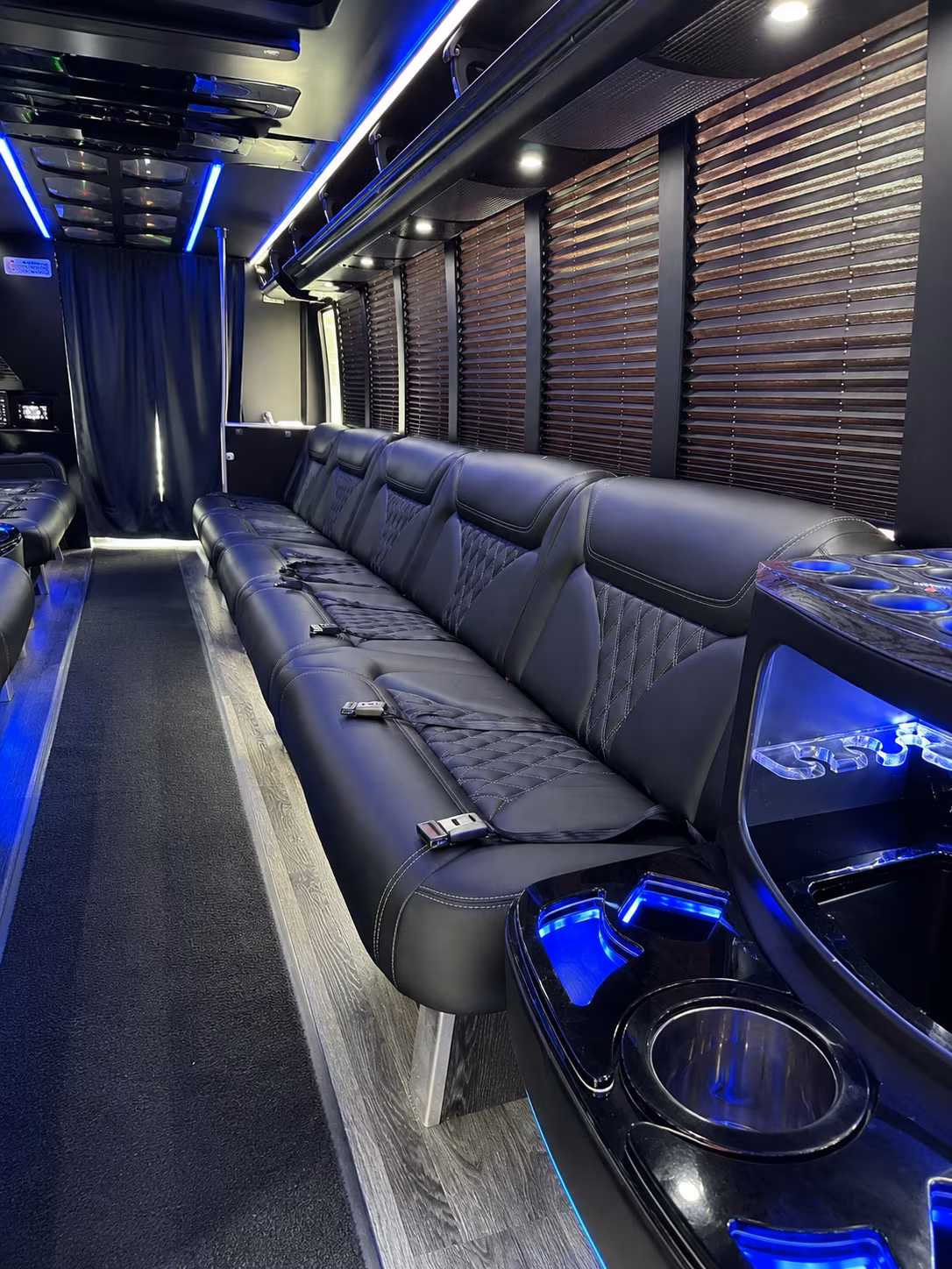wedding party buses and shuttle buses for north las vegas celebrations